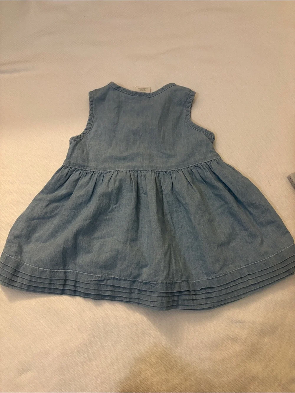 Vintage 1990’s Old Navy Dress and Bloomer Set with Floral Embroidery